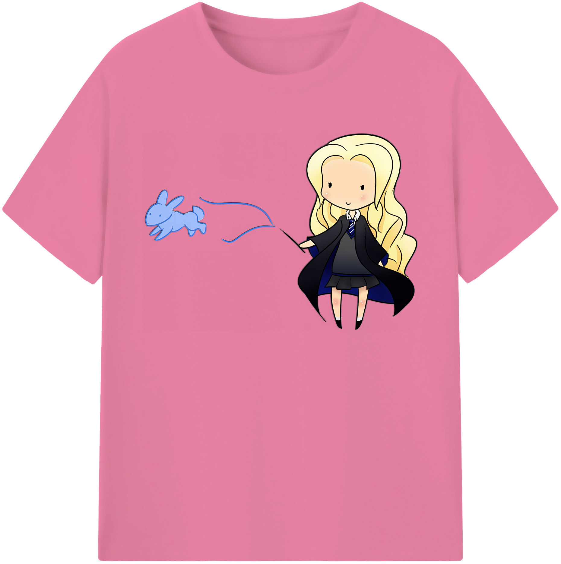 （画像用） Harry Potter ハリー・ポッターシリーズ 綿100％半袖Tシャツ（フロントプリント）